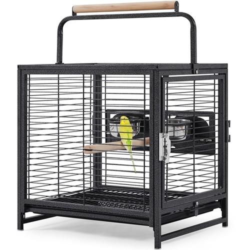 Cage oiseaux avec jouets - cage,