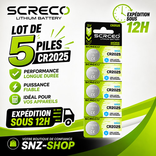 Pile cr2025 lot - pile, piles