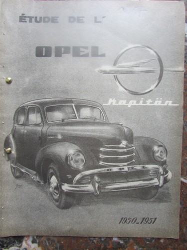 Opel kapitän étude - opel,
