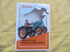 Tracteur Diesel HOLDER B10 - carte postale