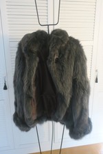 manteau fourrure renard femme