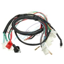 1 Set Quad 4 Wheeler Motorcycle ATV UTV Electric Wiring Harness For 50cc-125cc