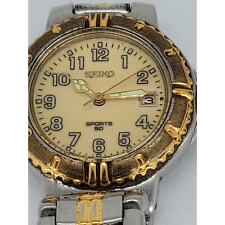 Vintage Seiko SQ 50 BICOLOR WATCH COLLECTION JAPAN MADE WATCH