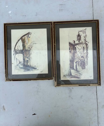 Lot deux tableaux - lot,