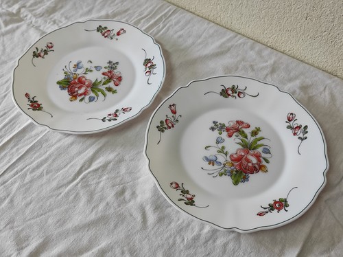 Lot assiettes plates - 2,