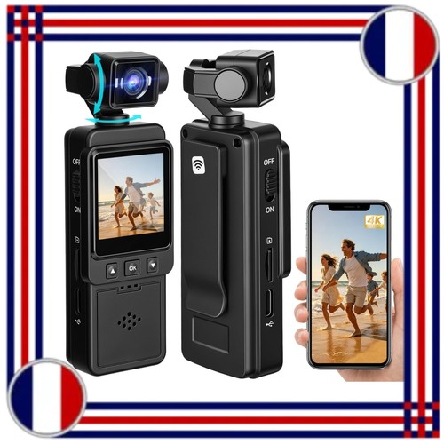 Caméra corporelle mini - caméra, 4k