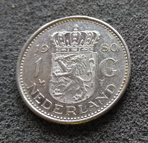 Monnaie pays bas - monnaie, 1980