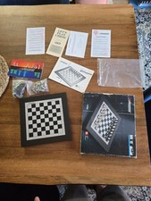 SciSys MK 10 Trainer Kasparov Electronic Chess Game Board Complete