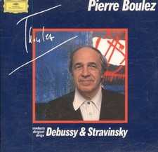 4371832 Pierre Boulez Debussy & Stravinsky CD Allemagne Deutsche Grammophon 1992