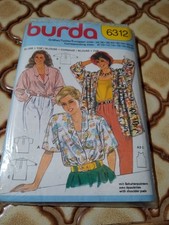 Patron BURDA de blouse + top