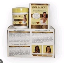 Savon/ CremeEclaircissant Gold