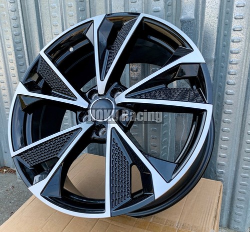 Roues noires style - roues, rs7