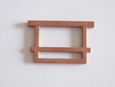 PLAYMOBIL (B3343) WESTERN - Light Brown Barrier for Drugstore 3424 3462