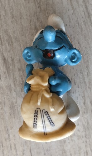 Figurine schtroumpf sac - schtroumpf, de