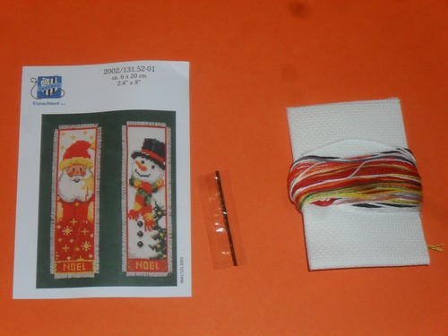 Kit canevas noël père - 2,