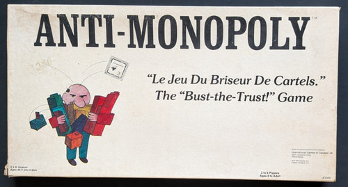 Vintage 1973 anti monopoly - vintage, anti-monopoly