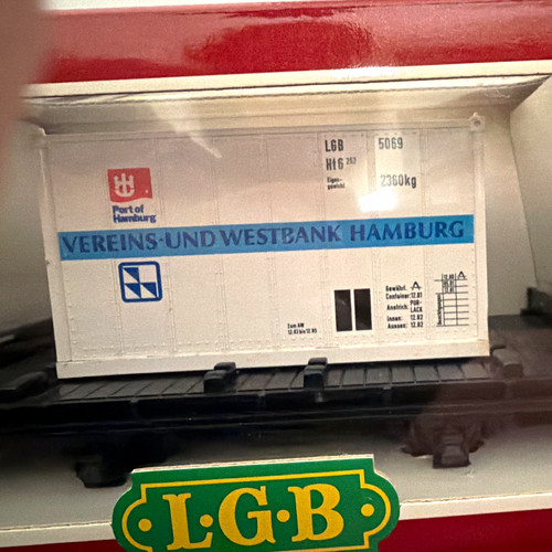 Lgb scale container - car, 4003