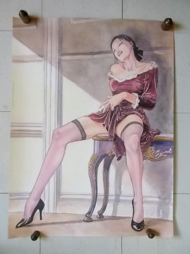 Milo manara - print, "