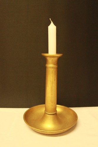 Bougeoir cuivre laiton - ,