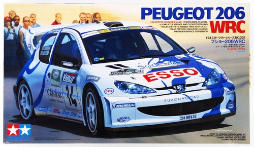 Tamiya 24221 peugeot 206 - tamiya,