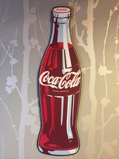 Plaque Métal *۩ Coca Cola ۩* loft -no émaillée-objet publicitaire-populaire-