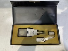 1 x AKG C414EB 4 Pattern Condenser Microphone Vintage Rare with Case and clip
