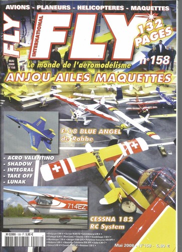 Fly 158 plan depron ad - plan, "depron'ad"