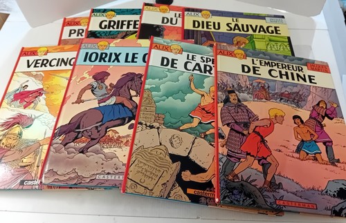 Lot alix le dieu - bd,