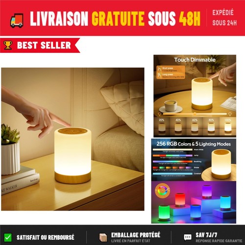 Lampe chevet tactile - de, 256