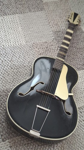 Ancienne guitare archtop - guitare,