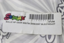 Bulle SUZUKI GSXR 600 2006 à