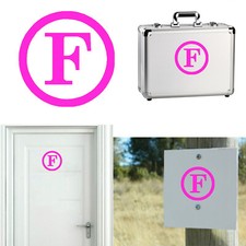 Lettre F Autocollant Vinyle