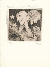 Nicolas EEKMAN beautiful set 1 engraving AND 7 autograph letters signed Holland