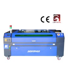 Autofocus 100W CO2 Machine à Graver Laser 1000x800mm Cutter Engraver Ruida