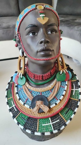 Sculpture buste homme guerrier - sculpture, homme/guerrier