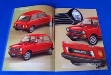 1978 Autobianchi A112 Nuova A112 Lancia Brochure