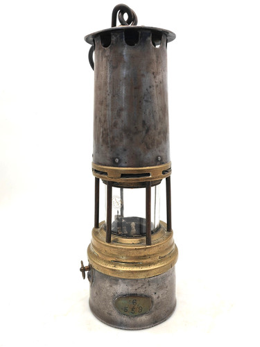 Lampe mineur ancienne - mineur,