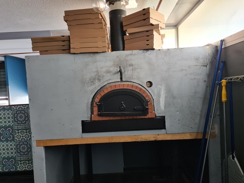 Four pizza professionnel - four, à