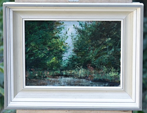 Huile sur toile signée franz - huile,