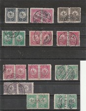 TURQUIE   1908    12 MARQUES