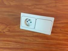 interrupteur / prise  double