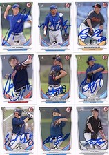 Jace Fry signed 2014 Bowman