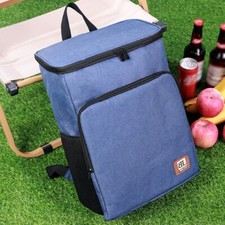 Sac à Dos Isotherme Glacière 21L pour Pique-Nique Déjeuner BBQ Camping BackPack