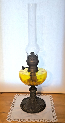 Magnifique lampe pétrole - magnifique, à