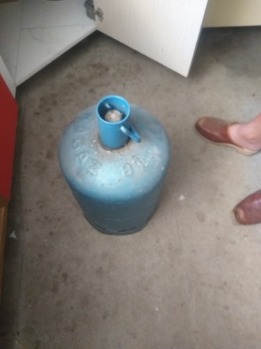 Bouteille gaz vide butane - bouteille, de