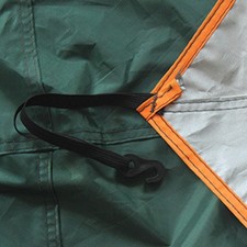 Housse de tente extérieure abri solaire tissu Oxford matériau pour tentes de c