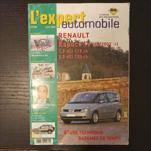 Revue technique renault espace - renault,