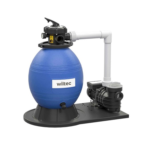 Wiltec filtre sable 550w - filtre, à