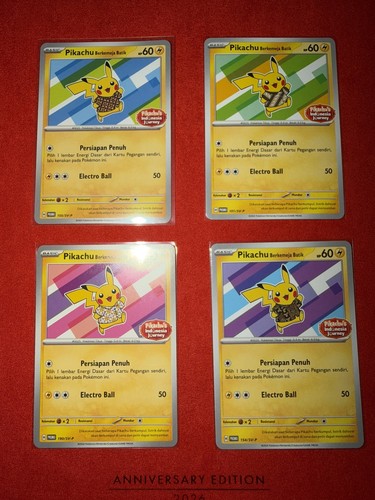 Carte pokémon set pikachu - 4,