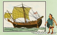 Chromo Tintin/Hergé/Marine